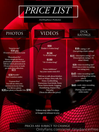 ariel_tinydancerfree Nude Leaks Photo 10