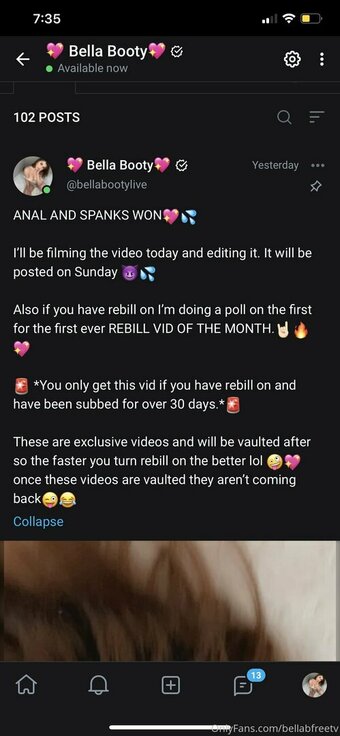 bellabfreetv Nude Leaks Photo 11