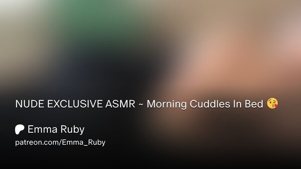 Cuddle Asmr Nude Leaks Photo 3
