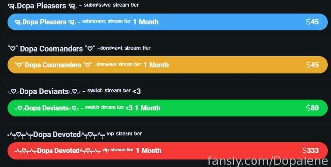 Dopalene Nude Leaks Photo 22