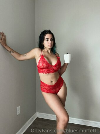Fiona Bones / bluehairbones / bluesmurfette Nude Leaks OnlyFans Photo 16