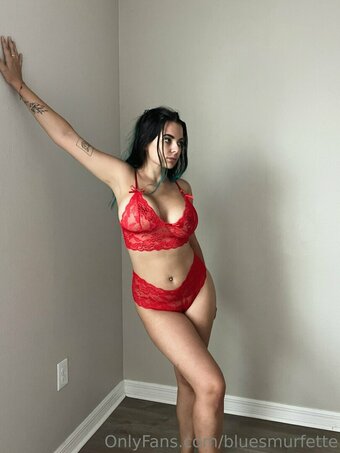 Fiona Bones / bluehairbones / bluesmurfette Nude Leaks OnlyFans Photo 23