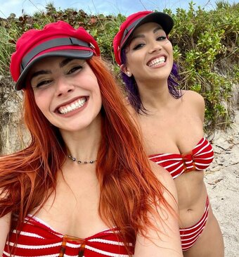 Frenemies / Alicia Atout & Salina de la Renta / notfriends Nude Leaks OnlyFans Photo 16