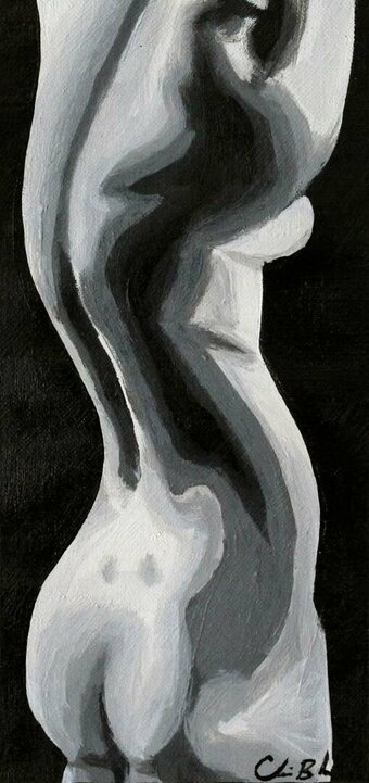 Gray Scale Nude Leaks Photo 9