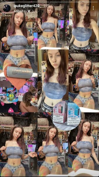 ipukeglitter420_ / ipukeglitter._ / ipukeglitter420 / kaitlin perez Nude Leaks Photo 18