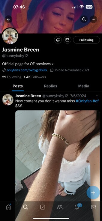 Jasmine Breen / bxbygirl696 Nude Leaks OnlyFans Photo 1