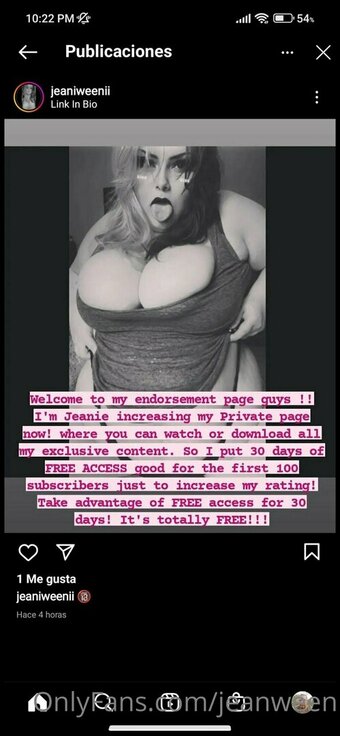 jeanween Nude Leaks Photo 5