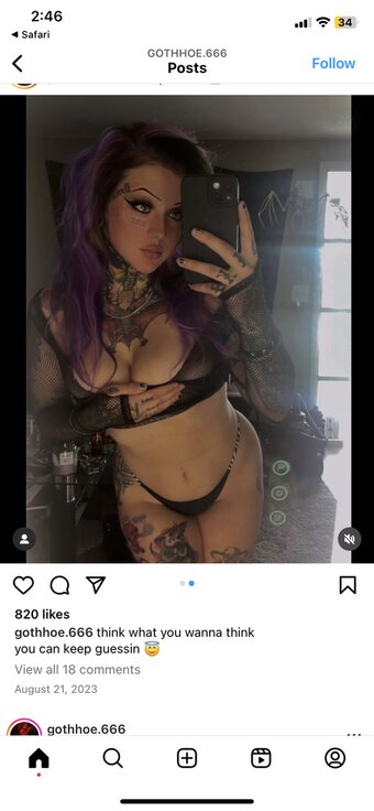 Luci Fer / gothhoe Nude Leaks OnlyFans Photo 2
