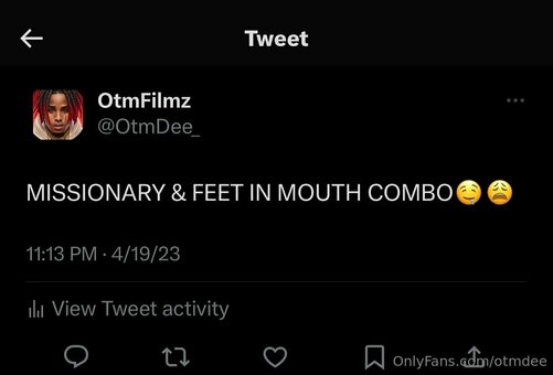 Otmdee / Otmfilmz / otm.dee / otmdee_ Nude Leaks OnlyFans Photo 25