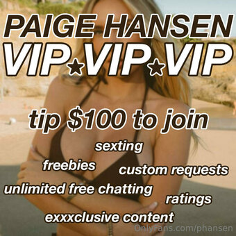 Phansen / paigehansennn Nude Leaks OnlyFans Photo 16