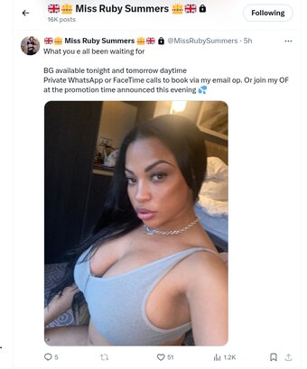 Ruby Summers / iamrubysummers / missrubysummers Nude Leaks OnlyFans Photo 3
