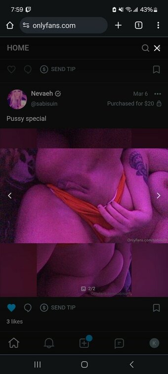 Sabisuin / Navaeh Nude Leaks OnlyFans Photo 3