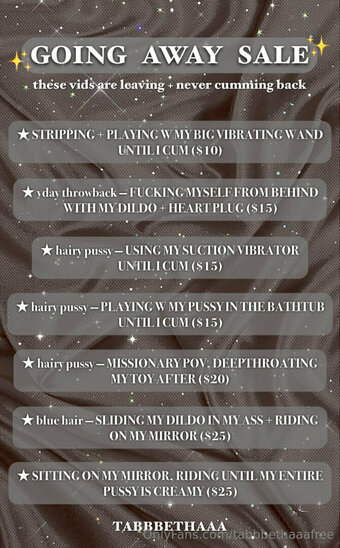 tabbbethaaafree Nude Leaks Photo 18