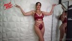 Holly Wolf Red Lingerie Try On Haul Video 05.jpg