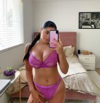 Noelia Rameriez Wearing Purple Lingerie.jpg