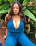 Biene.kb - hot social media model   from Thailand - blue jumpsuit 2.jpg