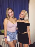 Claire Abbott hot next to her blonde friend.jpg