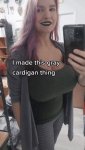 Huge boobs cardigan girl.JPG