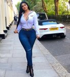 Graciela Montes - Brunette Busty Big Hourglass Mexican-American Latina Tall Beauty in a Sexy L...jpg