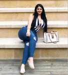 Graciela Montes - Brunette Busty Hourglass Mexican-American Latina Tall Beauty in a Sexy Lowcu.jpg